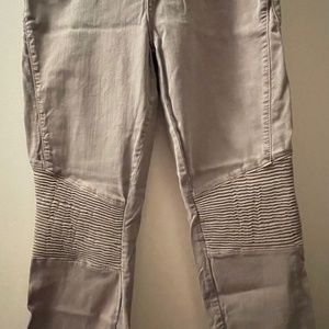 Pistola Audrey Moto Skinny Denim Light Purple Women’s Size 29